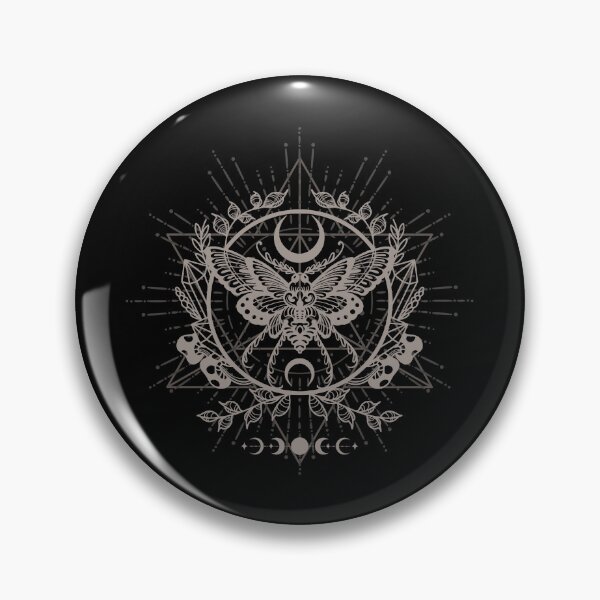Item preview, Sacred Geometry moth designed and sold by MonochromeEcho.