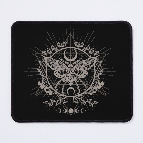 Item preview, Sacred Geometry moth designed and sold by MonochromeEcho.