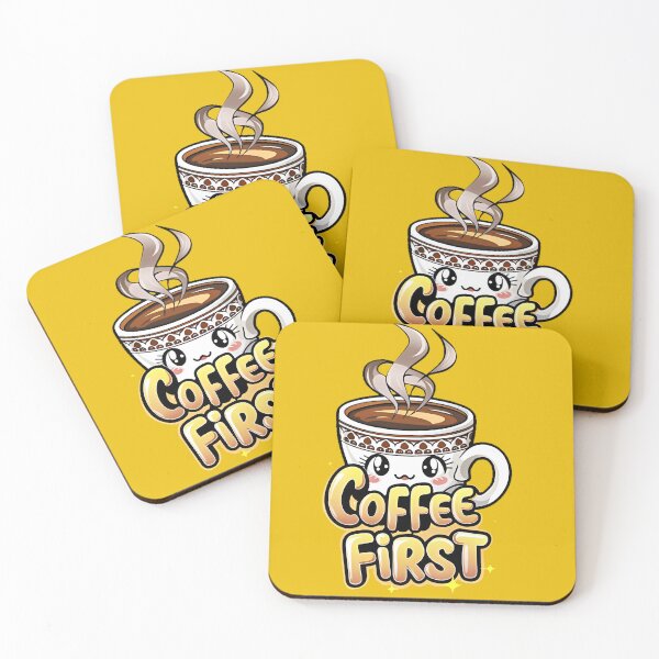Item preview, Coffee first  designed and sold by BlissfulBlossom.
