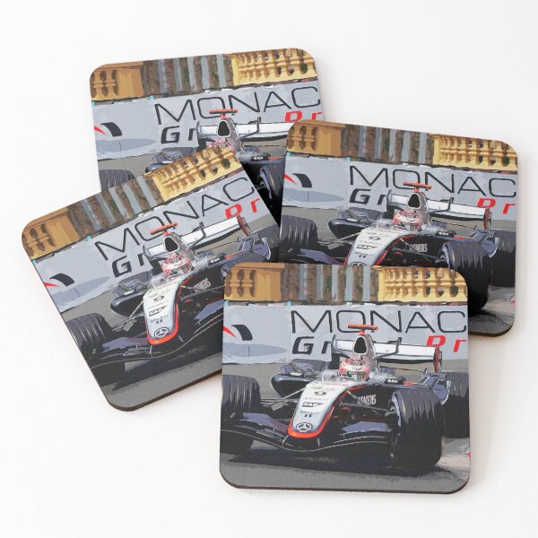 Item preview, Kimi Raikkonen racing his 2005  MP4-20 F1 racecar watercolor designed and sold by Rodissimus1984.