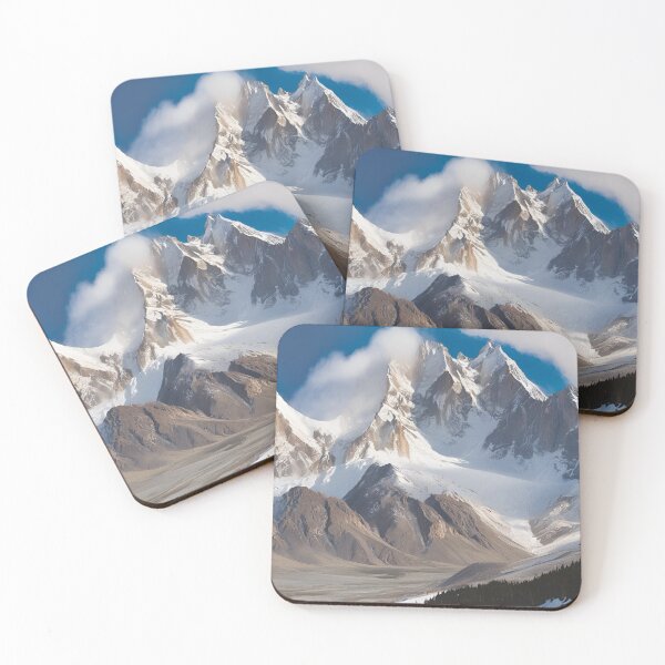 Item preview, Alpine Bliss: Snow Mountain Scenery in Nature designed and sold by Solsticexposure.