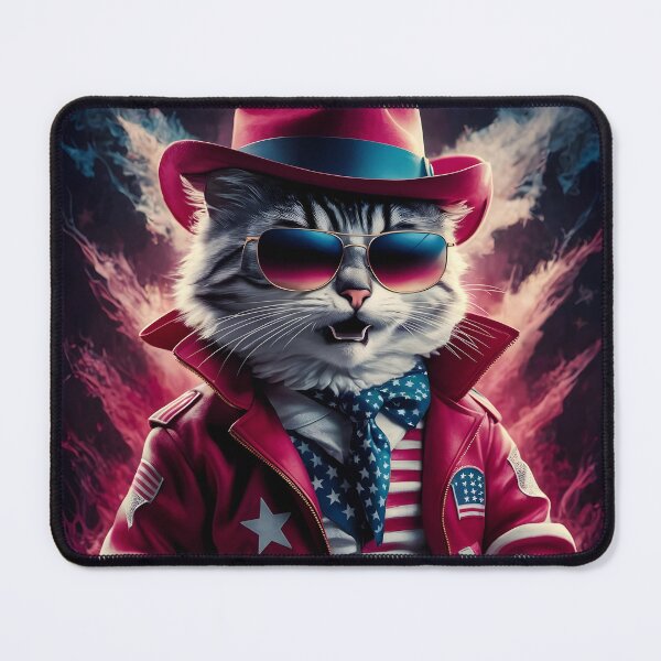 Item preview, A Feline's Fabulous Fourth of July Fashion designed and sold by CreativeJuneyB.