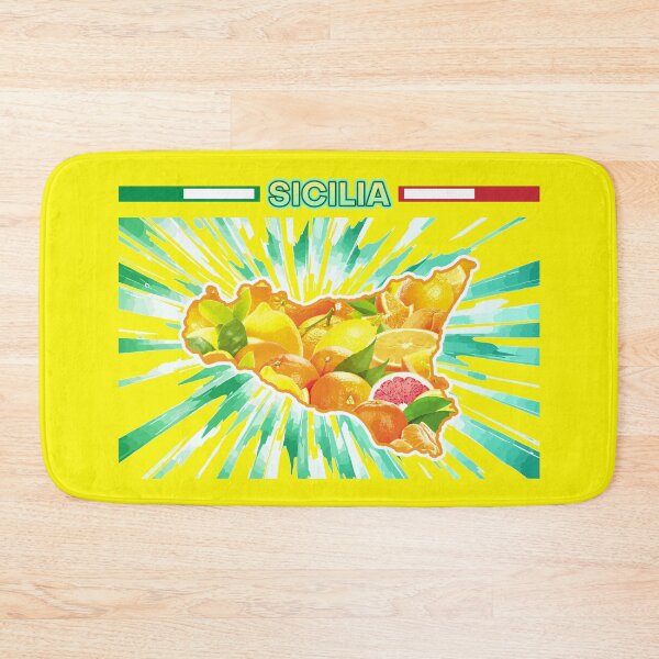 Item preview, Sicilia agrumi e bandiera Italiana - Sicily Citrus Fruits and Italian colors designed and sold by miskaralise.