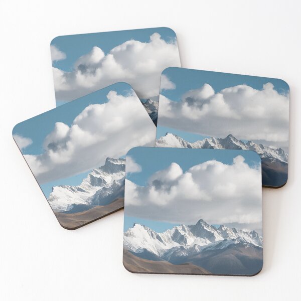 Item preview, Frosty Snow Mountain Peaks in Nature designed and sold by Solsticexposure.