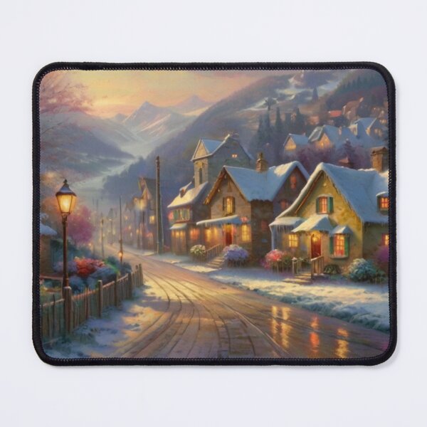 Item preview, Winter's Embrace in Village Street designed and sold by BlareBlare.