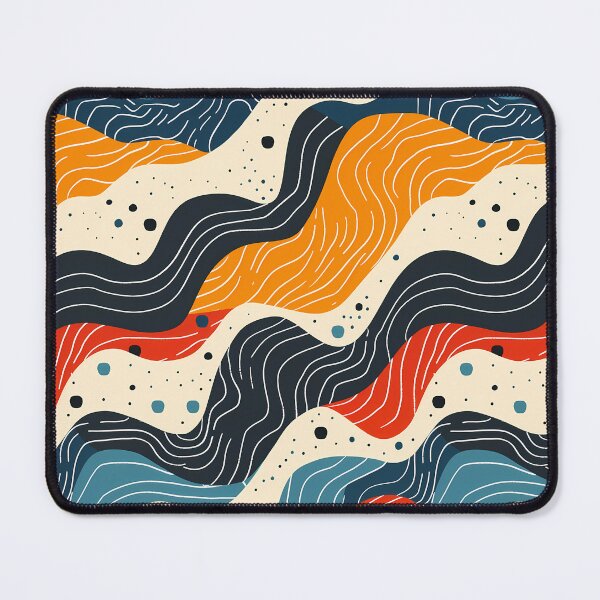 Item preview, Pattern With Wave Motifs #1 designed and sold by kuralesya.