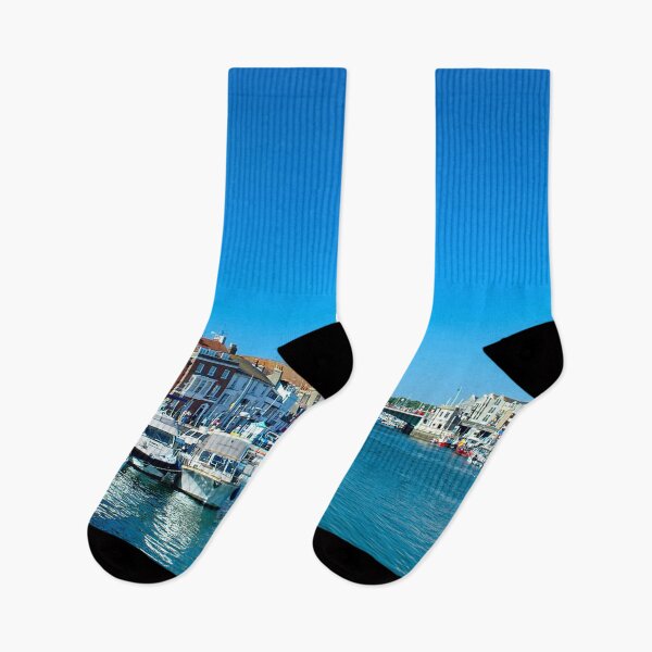 Item preview, Weymouth Harbour Wide Angle designed and sold by Alisonchambers2.