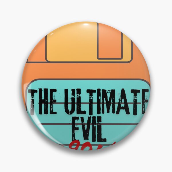 Item preview, Floppy Disk Evil Sticker designed and sold by DigitEclectic.