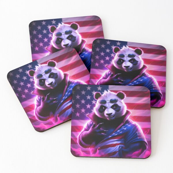 Item preview, 4th of July Panda designed and sold by CreativeJuneyB.