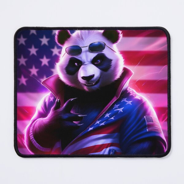 Item preview, 4th of July Panda designed and sold by CreativeJuneyB.