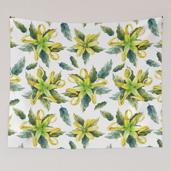 Item preview, Watercolor ylang ylang designed and sold by Ekaterina Glazkova.