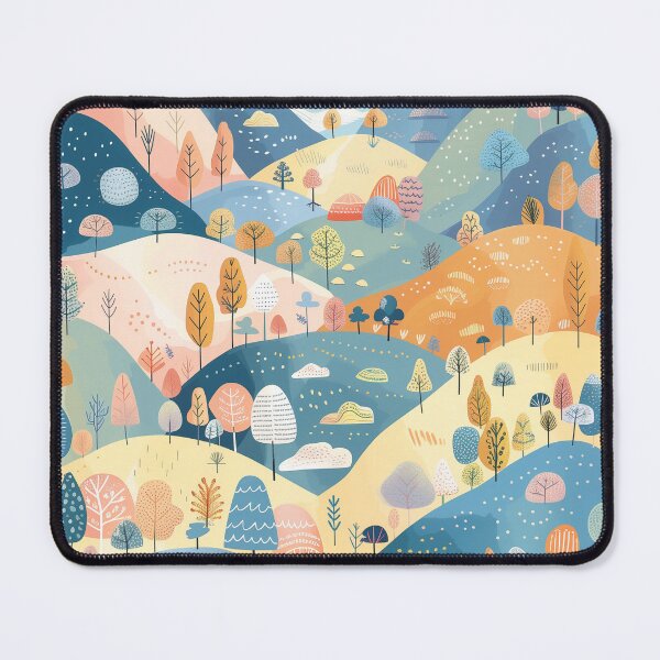 Item preview, Colorful hills designed and sold by Parn Promsuwan.