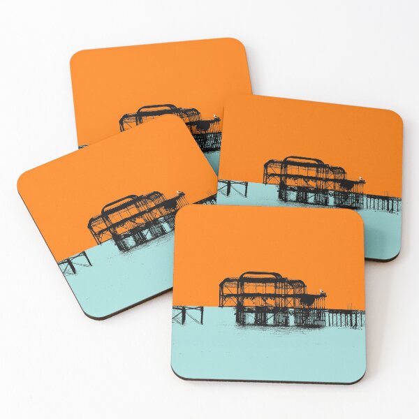 Item preview, Billy BRightOn on Brighton West Pier Pop Art  designed and sold by StudioFlea.