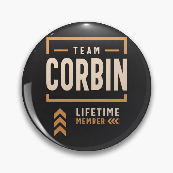 Item preview, Team Corbin Lifetime Member Funny Name Corbin designed and sold by cidolopez.