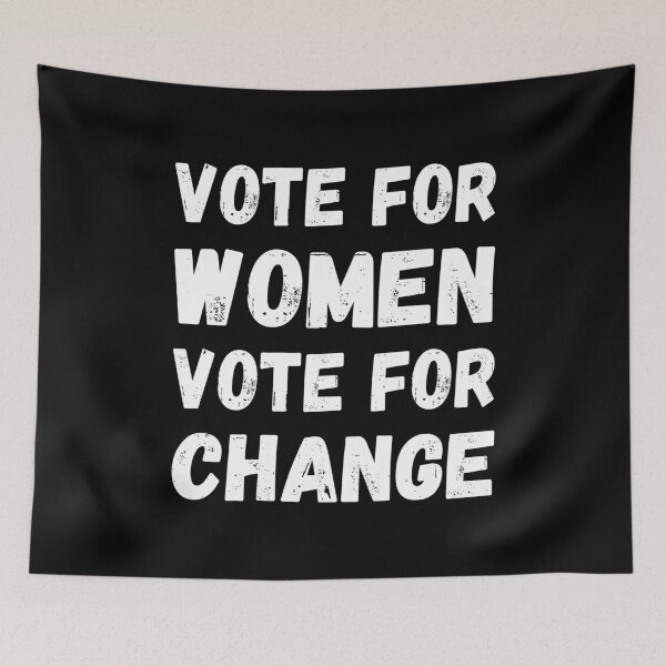 Item preview, Elections - Vote For Women, Vote For Change I designed and sold by Lemon Pepper.