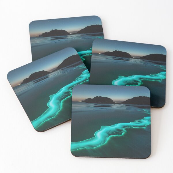 Item preview, Aurora Green Ocean Nights: Nature's Spectacle designed and sold by Solsticexposure.