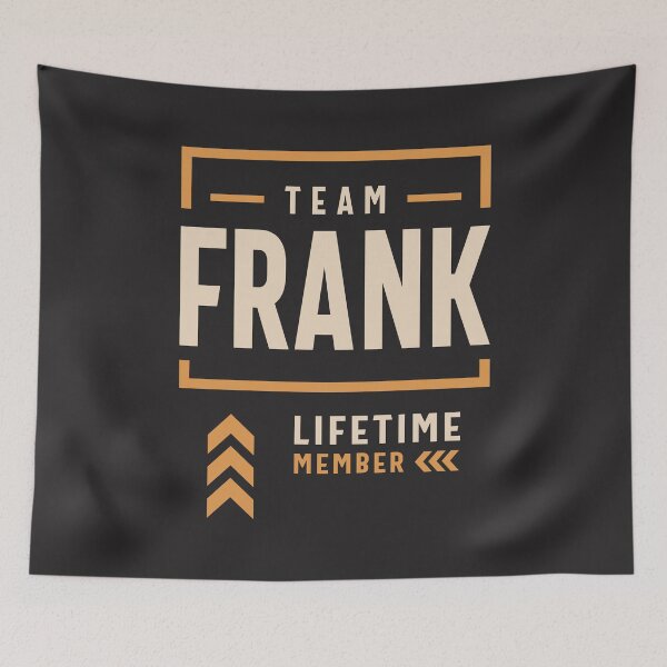 Item preview, Team Frank Lifetime Member Funny Name Frank designed and sold by cidolopez.