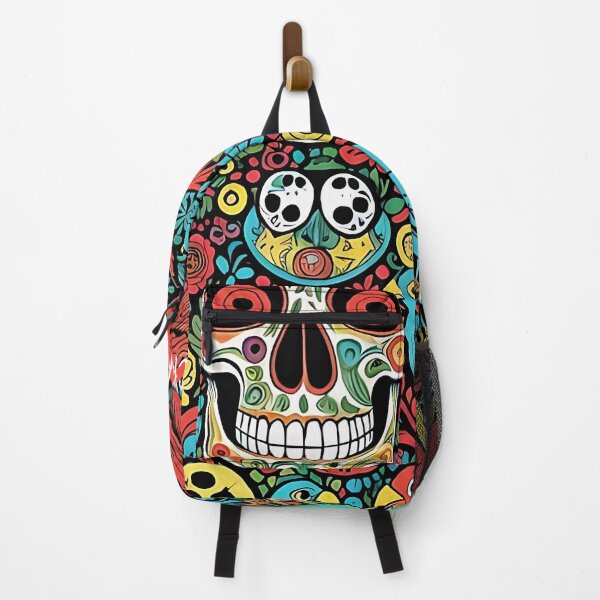 Item preview, Paradise of colors and skulls designed and sold by ReveCreatif.