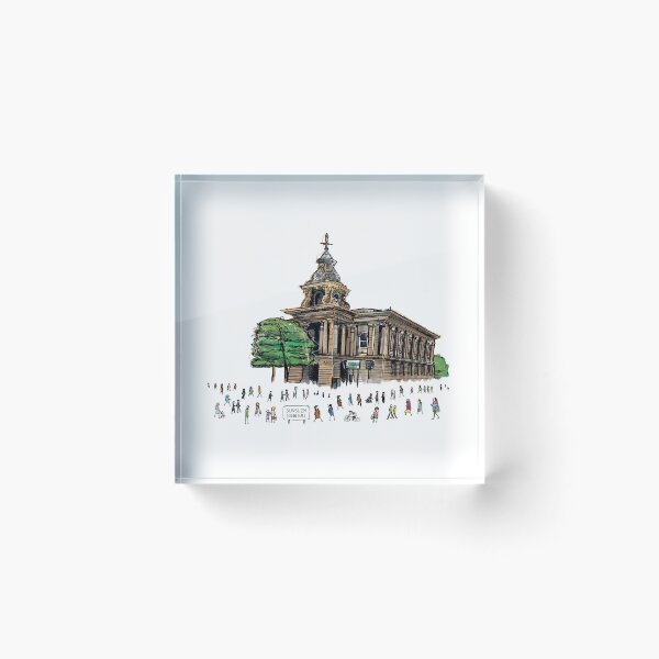 Item preview, Burslem Town Hall, Stoke-On-Trent, Illustrated Tribute designed and sold by FoleyPottery.