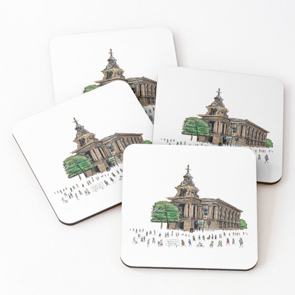 Item preview, Burslem Town Hall, Stoke-On-Trent, Illustrated Tribute designed and sold by FoleyPottery.