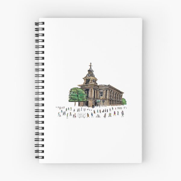 Item preview, Burslem Town Hall, Stoke-On-Trent, Illustrated Tribute designed and sold by FoleyPottery.