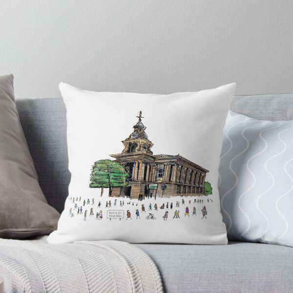 Item preview, Burslem Town Hall, Stoke-On-Trent, Illustrated Tribute designed and sold by FoleyPottery.