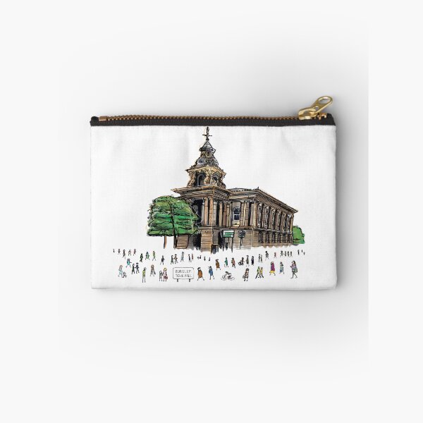 Item preview, Burslem Town Hall, Stoke-On-Trent, Illustrated Tribute designed and sold by FoleyPottery.