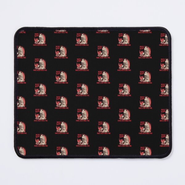 Item preview, Dogs and wine make everything fine designed and sold by marfanna.