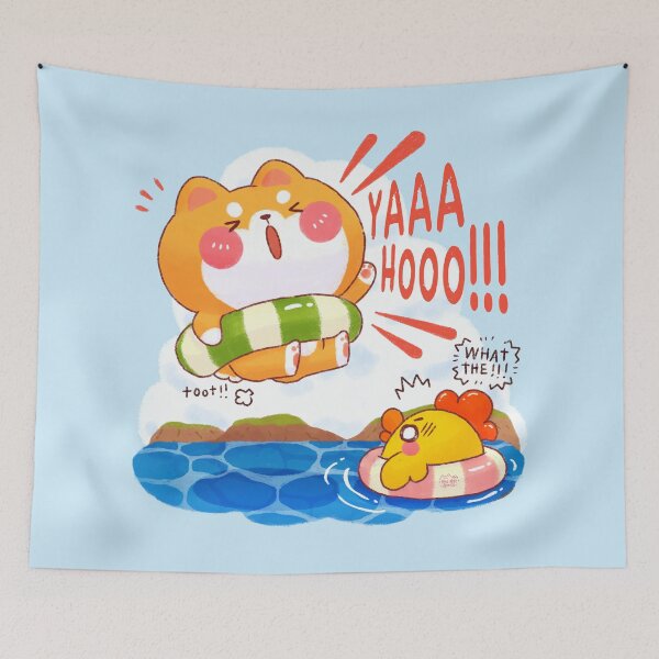 Item preview, Fun Beach Day designed and sold by NasDoodleArt.