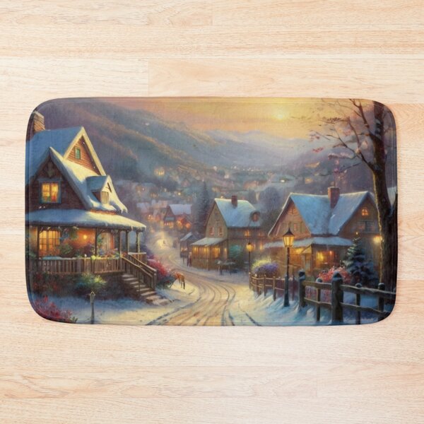 Item preview, Winter Village Street Glow designed and sold by BlareBlare.