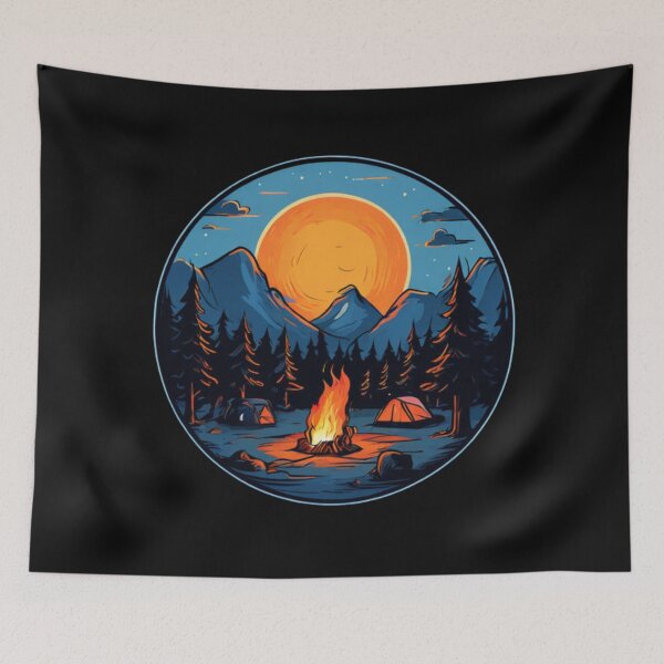 Item preview, Bushcraft Art designed and sold by Planetporridge.