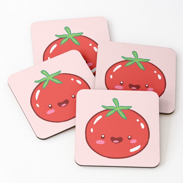 Item preview, Kawaii happy tomato  designed and sold by Yaragold.
