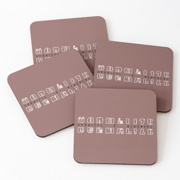 Item preview, Normalize Recovery and Sobriety designed and sold by trrapp.