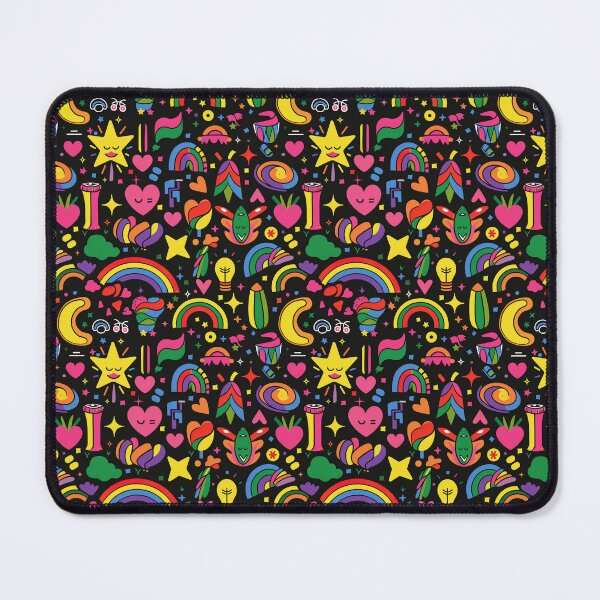 Item preview, Colourful Happy Positive LGBTQ Rainbow Love Seamless Pattern designed and sold by SayItWithYours.