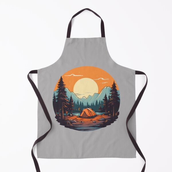 Item preview, Camping in the woods designed and sold by Planetporridge.