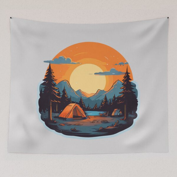 Item preview, Camping Fun designed and sold by Planetporridge.