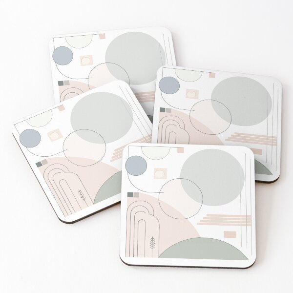 Item preview, Harmony of Pastel Shapes designed and sold by Antoine Dupuit.
