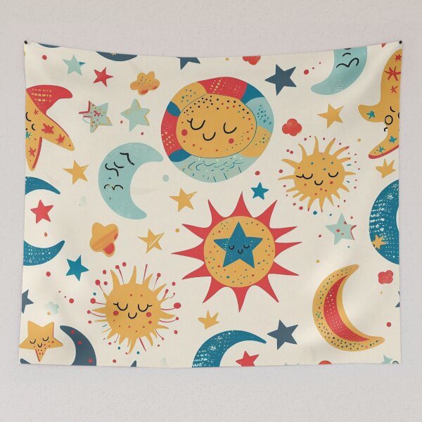 Item preview, Cute Suns and Moons designed and sold by dcrc.