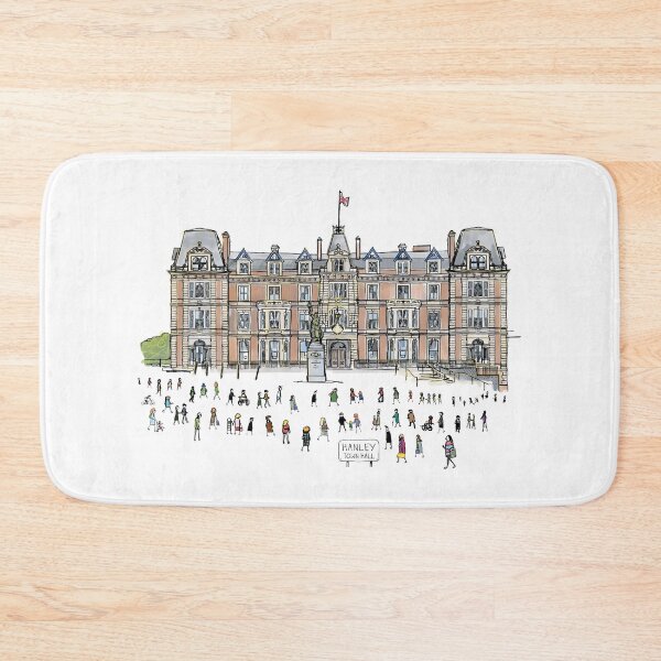 Item preview, Hanley Town Hall, Stoke-On-Trent, Illustrated Tribute designed and sold by FoleyPottery.