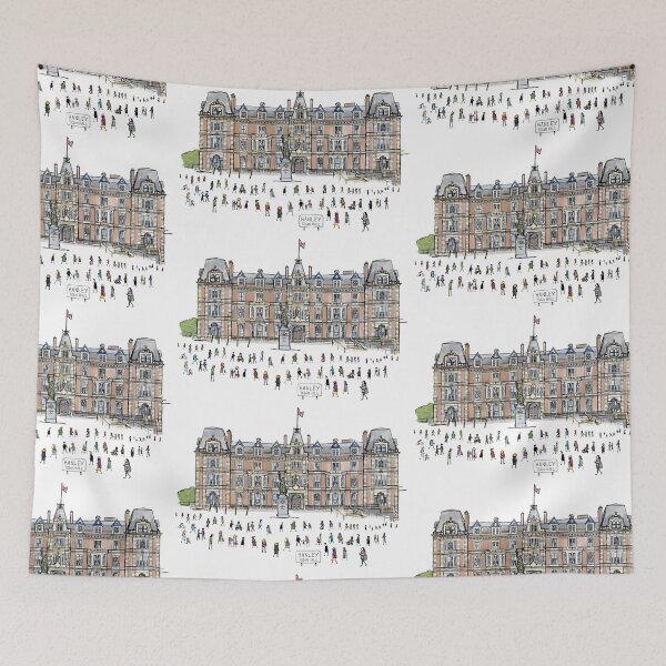 Item preview, Hanley Town Hall, Stoke-On-Trent, Illustrated Tribute designed and sold by FoleyPottery.
