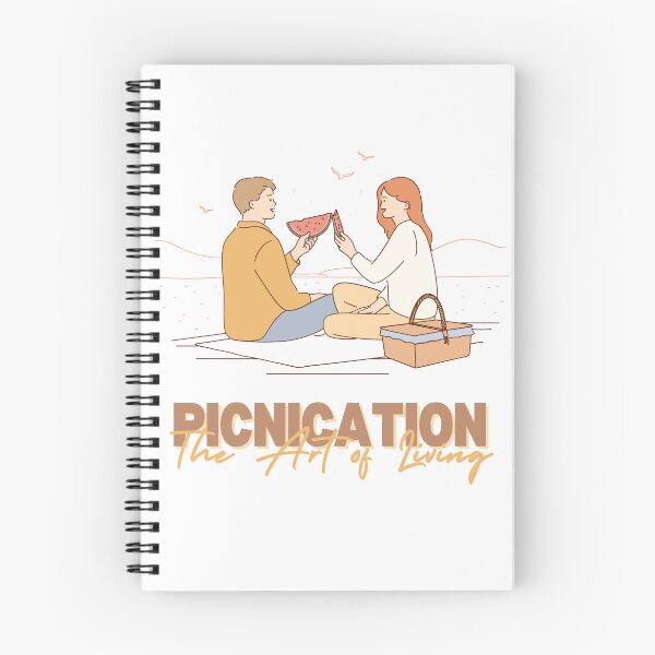 Item preview, Picnic Vibes Lover Party Merch Gift on Sunshine Vacation Day Cute Couple is The Art of Living called Picnication_v.2 designed and sold by Plullaby.