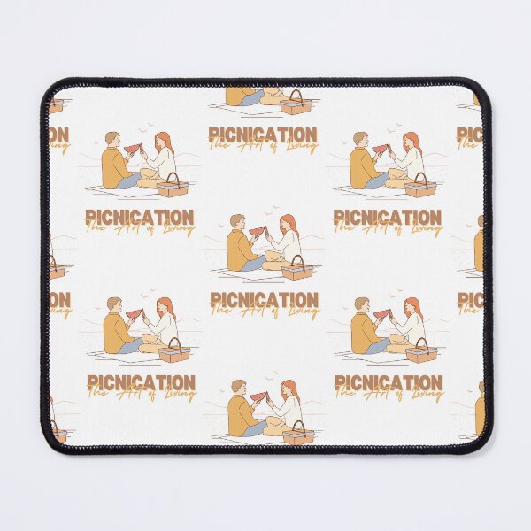 Item preview, Picnic Vibes Lover Party Merch Gift on Sunshine Vacation Day Cute Couple is The Art of Living called Picnication_v.2 designed and sold by Plullaby.