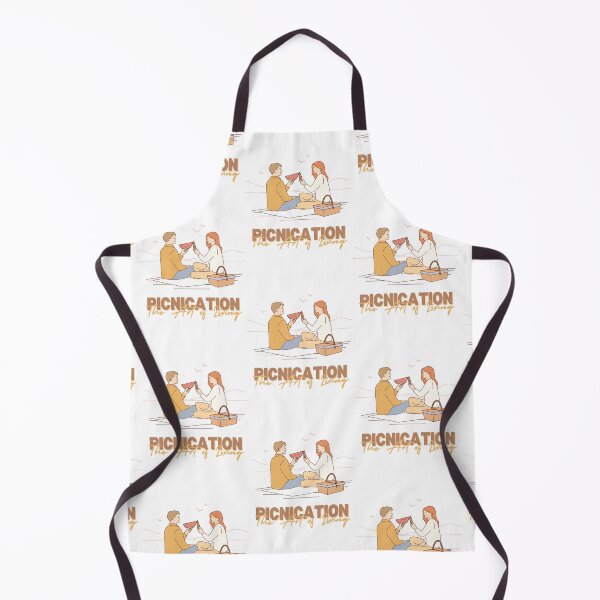 Item preview, Picnic Vibes Lover Party Merch Gift on Sunshine Vacation Day Cute Couple is The Art of Living called Picnication_v.2 designed and sold by Plullaby.
