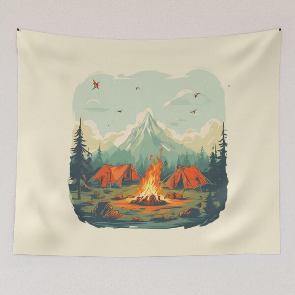 Item preview, Bushcraft Art designed and sold by Planetporridge.