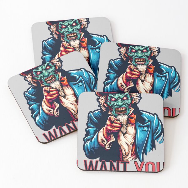 Item preview, Zombie Uncle Sam designed and sold by HolidayBug.