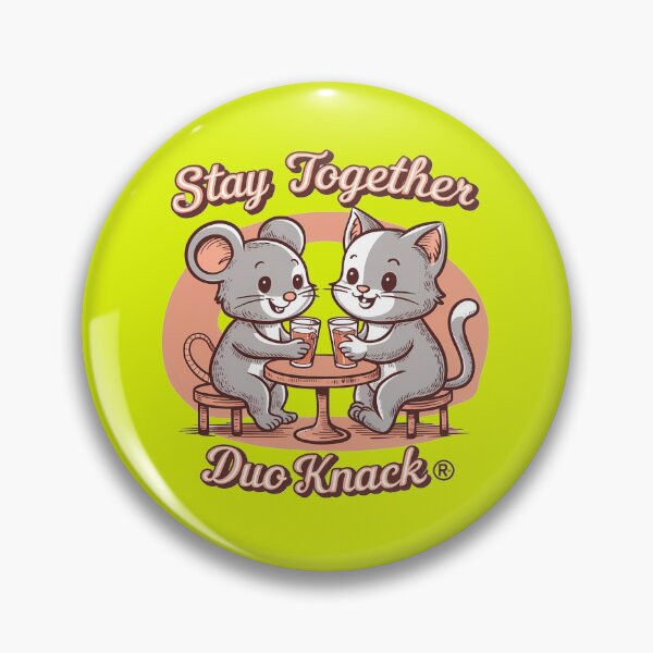 Item preview, Stay Together Cat and Mouse designed and sold by Duo Knack.