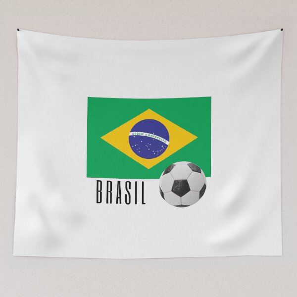 Item preview, Flag of Brazil with a Football designed and sold by Frasmosa.