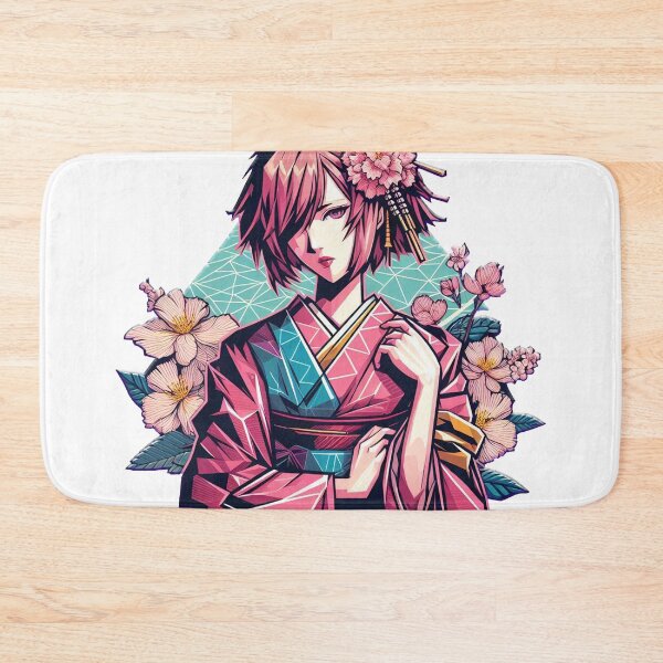 Item preview, pink sakura character designed and sold by Meemaart.