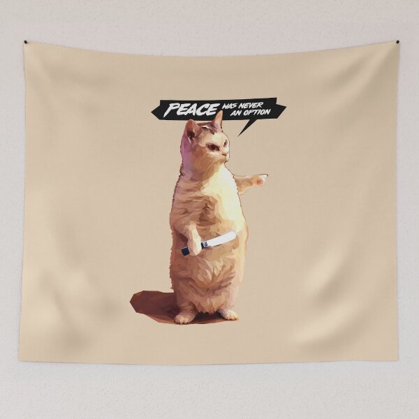 Item preview, Furious cat designed and sold by pxlG.