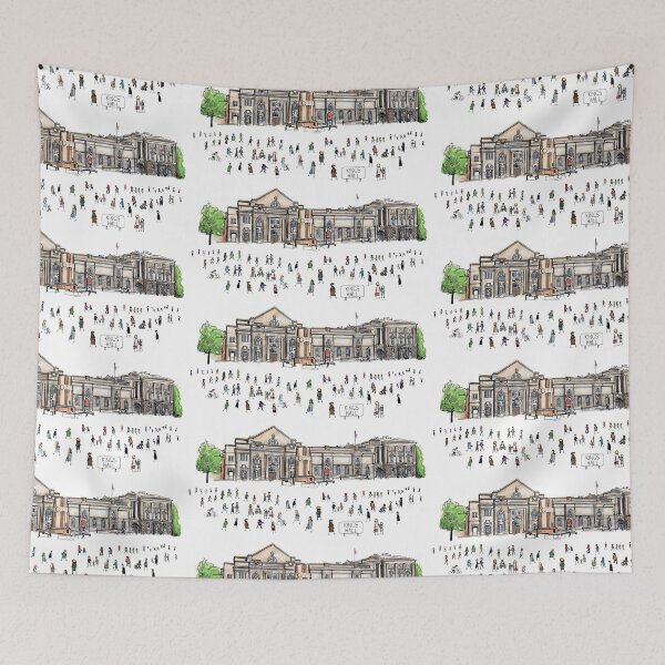 Item preview, Kings Hall, Stoke-On-Trent, Illustrated Tribute designed and sold by FoleyPottery.